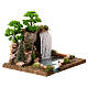 Cascata con lago e montagne per presepi h 8 cm 20x25x20 cm s3