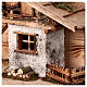 Alpin cabin for 10-12 cm wooden Val Gardena Nativity Scene, 35x70x35 cm s2