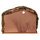 Moss wooden stable for nativity scene 10 cm 25x30x20 cm s4