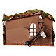 Nativity stable with ladder for 14 cm Nativity Scene, 25x40x25 cm s4