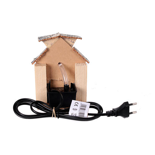 Krippenbrunnen mit Pumpe, klassischer Stil – für 10–12 cm Krippe 4