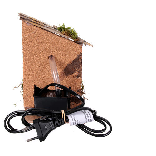 Krippenbrunnen mit Krug, elektrisch – für 10–12 cm Krippe 4