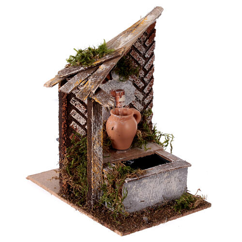 Fountain with jug, 20x10x15 cm, for 10-12 cm Nativity Scene 3