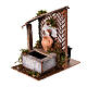 Fountain 20x10x15 cm for nativity scene with pitcher for nativity scene 10-12 cm s2