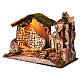 Stable with windmill, 35x50x30 cm, for 10-12 cm Nativity Scene s3