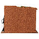Capanna vuota 45x60x35 cm sughero luci presepe 20 cm s5