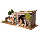 Farmhouse 15x35x15cm rustic style with Moranduzzo statues for nativity scene 6-8 cm s3
