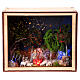 Nativity Box: shepherd in the wood, 20x25x20 cm, for 6 cm Nativity Scene s1