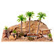 Ambientación desierto oasis camello 15x30x20 cm belén 4 cm s1
