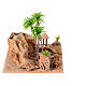 Ambientación desierto oasis camello 15x30x20 cm belén 4 cm s4