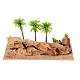 Ambientación desierto oasis camello 15x30x20 cm belén 4 cm s5
