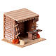 Carpentry with tools for nativity scene 8 cm 15x15x15 cm s3