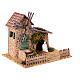 Molino de viento 25x30x25 cm con movimiento planta trepadora belén 8 cm s3