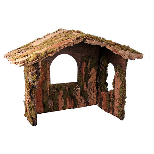Stable for 60-70 cm statues, 110x150x75 cm, outdoor Nativity Scene 3