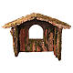 Stable for 60-70 cm statues, 110x150x75 cm, outdoor Nativity Scene s1