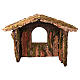 Cabaña para estatuas 60-70 cm 110x150x75 cm para exterior s1