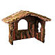 Cabaña para estatuas 60-70 cm 110x150x75 cm para exterior s3