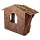 Cabaña para estatuas 60-70 cm 110x150x75 cm para exterior s5