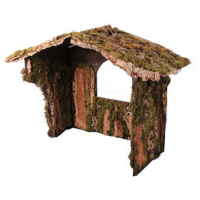 Stable for 60-70 cm statues, 110x150x75 cm, outdoor Nativity Scene