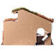 Ruined stable with sheep for 10 cm Nativity Scene, 40x60x30 cm s4