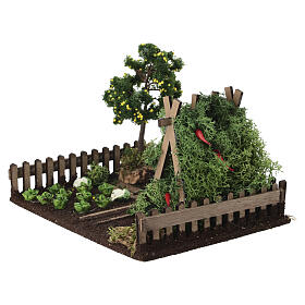 Potager clôturé 15x20x15 cm crèche 8 cm