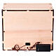 Nativity Box pastore con gregge casetta 20x25x20cm presepe 6,5 cm s6