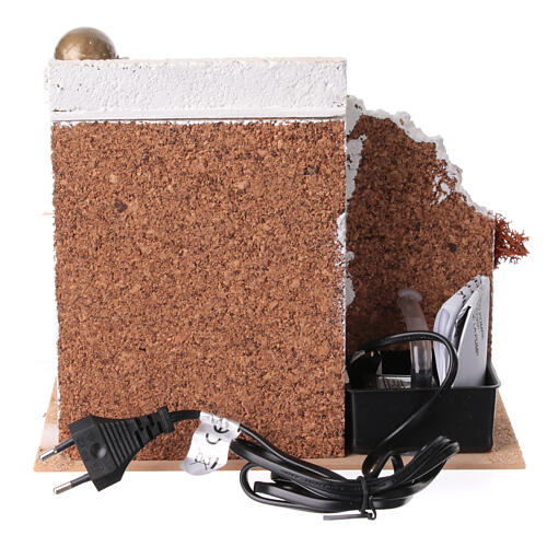 Fontanna z dziedzińcem arabskim i namiotem, 20x25x20 cm 6