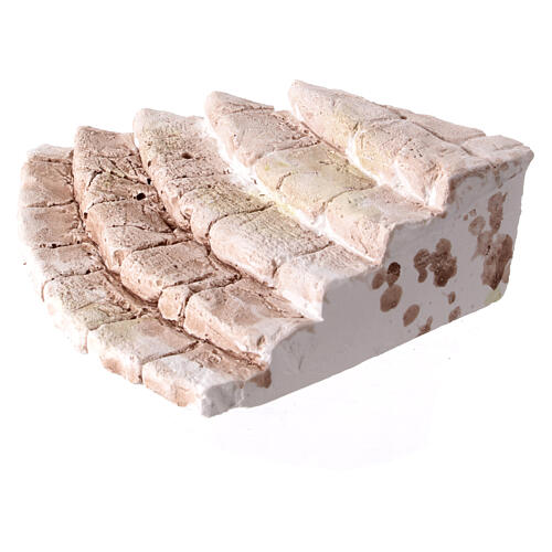 Escalera con peldaños 5x10 cm belén 2