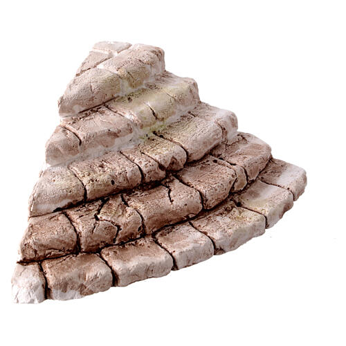 Escalera con peldaños 5x10 cm belén 3