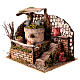 Olive press with water pump for 10 cm Nativity Scene, 25x25x25 cm s3
