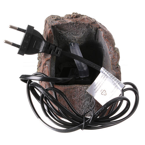 Elektrischer Wasserfall für Krippe, für 8-cm-Figuren – 15 × 10 × 15 cm 4