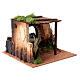 Stajenka do szopki efekt deszczu, 30x30x25 cm, do figurek 14-16 cm s6