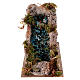 Waterfall with natural stone effect for 10-12 cm Nativity Scene, 20x35x15 cm s1