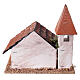 Église avec clocher 15x15x15 cm pour crèche s4