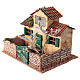 Escena escuela con patio 15x20x15 cm belén 14-16 cm s2
