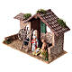 Stajenka z korka, 20x30x15 cm, Scena Bożego Narodzenia Moranduzzo 8 cm s2