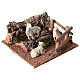 Pecore in collina 5x15x15 cm presepe 14-16 cm s2