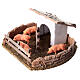 Recinto con maiali 10x15x15 cm presepe 14-16 cm s2