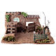 Henhouse for Nativity Scene with characters of 14-16 cm, 12x25x20 cm s1