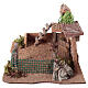Henhouse for Nativity Scene with characters of 14-16 cm, 12x25x20 cm s4