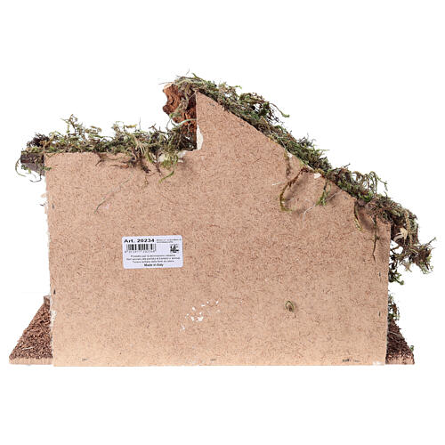 Stall mit Doppeldach, für 14–16-cm-Krippe – 15 × 15 × 15 cm 4