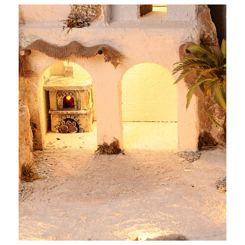 Set presepe in stile arabo 14 cm in 2 sezioni  95x115 cm 3