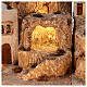 Set presepe in stile arabo 14 cm in 2 sezioni  95x115 cm s2