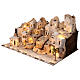 Set presepe in stile arabo 14 cm in 2 sezioni  95x115 cm s5