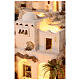 Set presepe in stile arabo 14 cm in 2 sezioni  95x115 cm s11