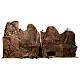 Set presepe in stile arabo 14 cm in 2 sezioni  95x115 cm s17
