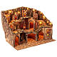 Presepe Napoli ruscello mulino per statue 12 cm 75x100x70 cm s3