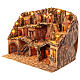 Presepe Napoli ruscello mulino per statue 12 cm 75x100x70 cm s5