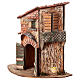 Cork house with basket for 10 cm Neapolitan Nativity Scene, 35x35x20 cm s3