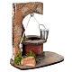 Pozzo presepe 10 cm napoletano sughero dipinto 15x15x10 cm s3